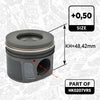 Piston 2.2 hdi PUMA EURO 5 / 0,50mm